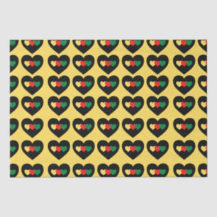 Christmas Melanin X-mas Birthday Tissue Paper