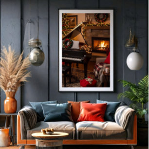 Christmas Melodies Canvas Print