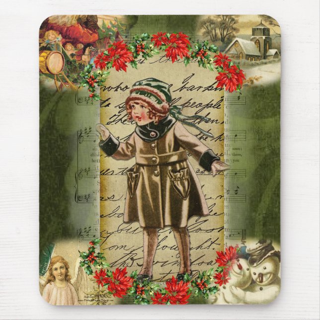 Christmas Memories Mouse Mat (Front)