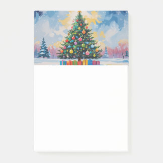 Christmas memos dry erase post-it notes