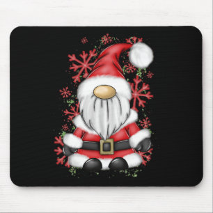 Christmas Men Mr Claus Santa Gnome Christmas Paja Mouse Mat