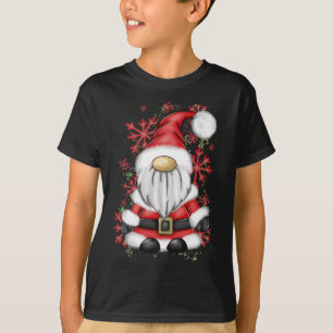 Christmas Men Mr Claus Santa Gnome Christmas Pajam T-Shirt
