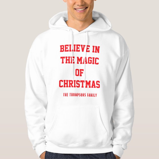 Christmas Men's Basic Hooded Sweatshirtcustomize Hoodie (Front)