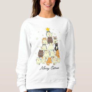 Christmas Merry Catmas  Sweatshirt