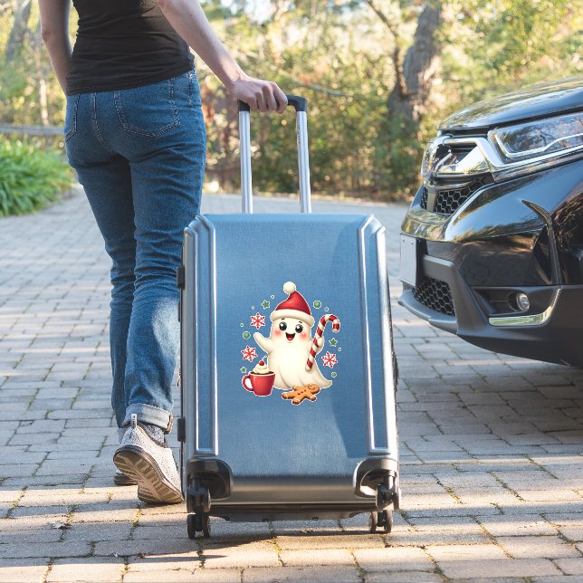 Christmas Merry Christmas For Gift Christmas Ghost (Suitcase Insitu)