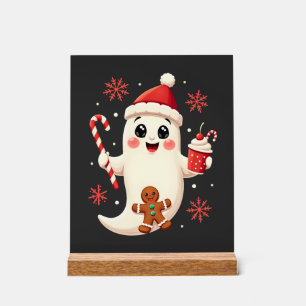 Christmas Merry Christmas For Gift Christmas Ghost Acrylic Sign