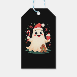 Christmas Merry Christmas For Gift Christmas Ghost Gift Tags