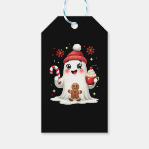 Christmas Merry Christmas For Gift Christmas Ghost Gift Tags