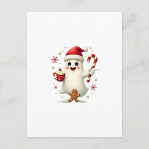 Christmas Merry Christmas For Gift Christmas Ghost Postcard