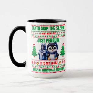 Christmas Merry Christmas For Gift Penguin Mug