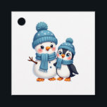 Christmas Merry Christmas For Gift Penguin Snowman Favour Tags<br><div class="desc">Christmas Merry Christmas For Gift Penguin Snowman (2)</div>
