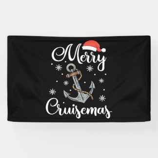 Christmas Merry Cruisemas Holiday Cruising Gift Banner