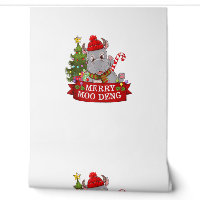 Christmas Merry Moo Deng Cute Baby Hippo Bouncy Ap