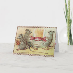 Christmas Mice! Holiday Card