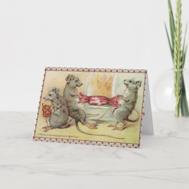 Christmas Mice! Holiday Card (Front)