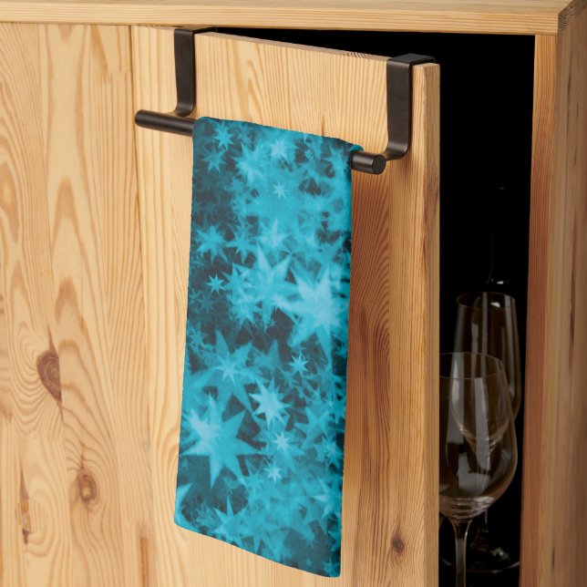 Christmas Midnight Echo Tea Towel (Thirds Fold)