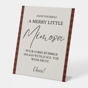 Christmas Mimosa bar Sign Bridal Shower Brunch 