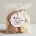 Christmas Miracle Pregnancy Announcement Classic Round Sticker<br><div class="desc">Share your joyous news with festive flair using our Christmas Miracle Pregnancy Announcement Classic Round Sticker. This charming sticker is perfect for adding a personal touch to your holiday announcements, gift wraps, or keepsakes. Featuring a delightful Christmas design, this sticker transforms ordinary items into memorable, personalised tokens of your exciting...</div>