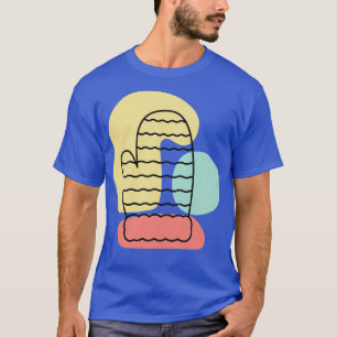 Christmas Mitten Abstract T-Shirt