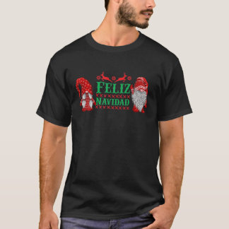 Christmas Mittens Gnome Cute Holiday Couple Merry T-Shirt