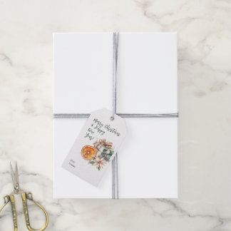 Christmas Mix Elements Gift Tag