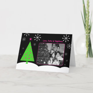 Christmas Mod Tree Greeting Card