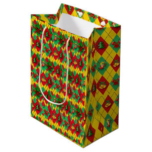 Christmas Mode - New Year Spirit -  Medium Gift Bag