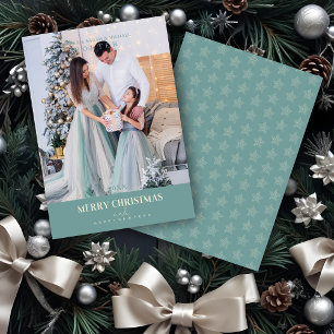 Christmas Modern  Sophisticated Photo family