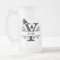Christmas Monogram Letter Y Alphabet Name For