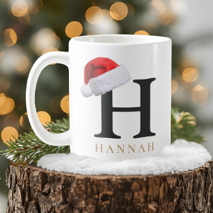 Christmas Monogram Mug