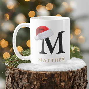 Christmas Monogram Mug