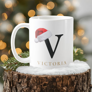 Christmas Monogram Mug
