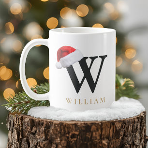 Christmas Monogram Mug
