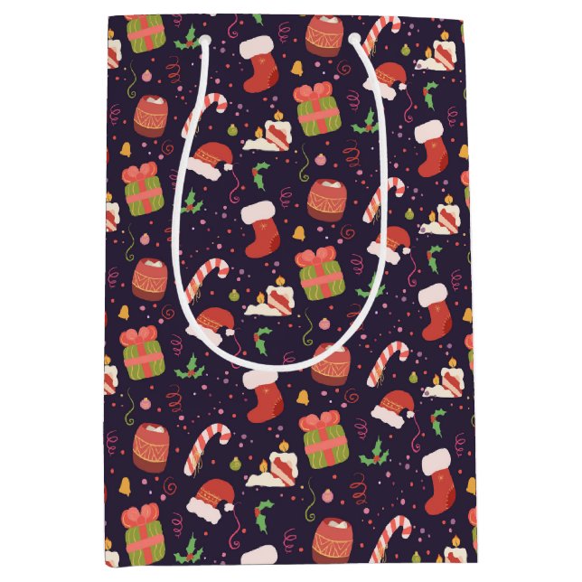Christmas mood medium gift bag (Front)