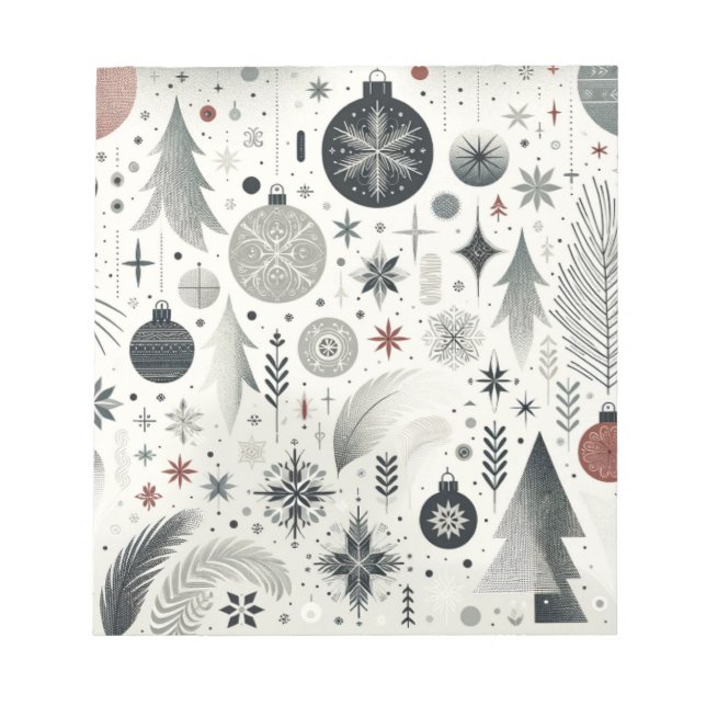 Christmas Mood Notepad (Front)