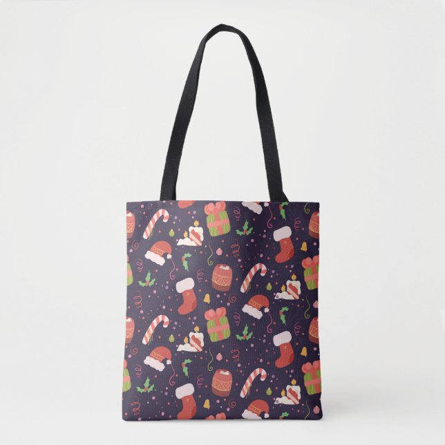 Christmas mood tote bag (Front)
