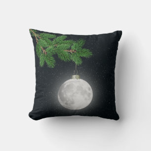 Christmas Moon Ornament Cushion
