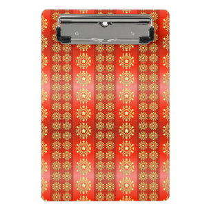 Christmas Moon Star Pattern-65756 Mini Clipboard