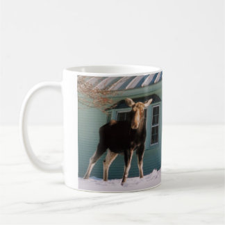 Christmas Moose Coffee Mug