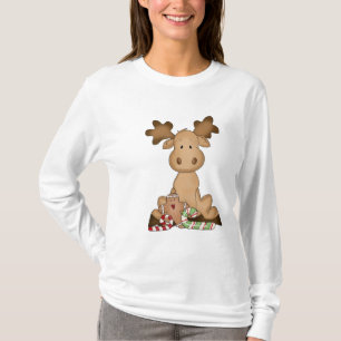 Christmas Moose Nano Long Sleeve t-shirt