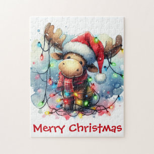 Christmas Moose Puzzle