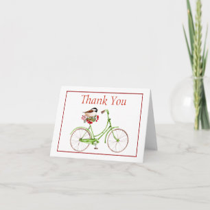 Christmas Morning Bicycle Thank You