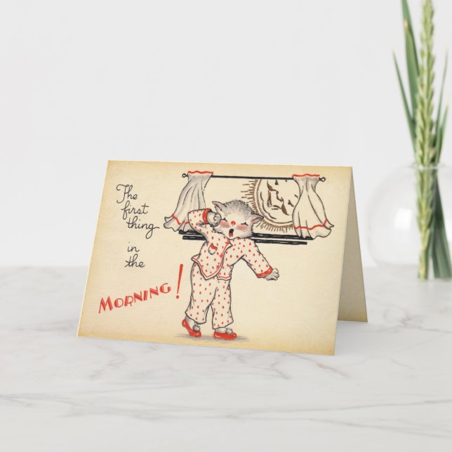 Christmas Morning Card (Front)