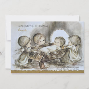 Christmas Morning Holiday Card