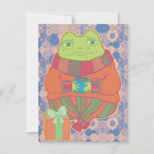 Christmas Morning Postcard