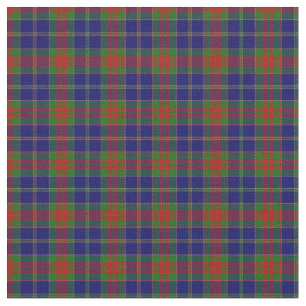 Christmas Morning Scottish Tartan Pattern Fabric