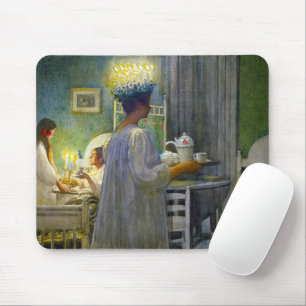 Christmas Morning, The Feast of Saint Lucy Mouse Mat