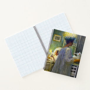 Christmas Morning, The Feast of Saint Lucy Notebook