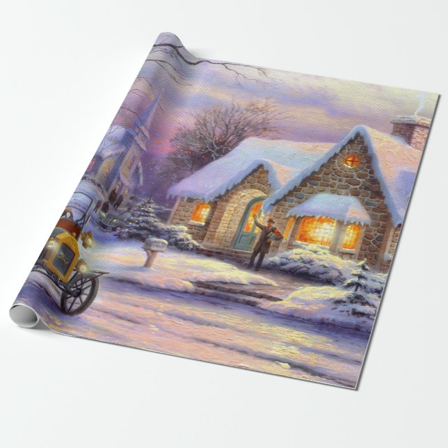 Christmas Morning Wrapping Paper (Unrolled)