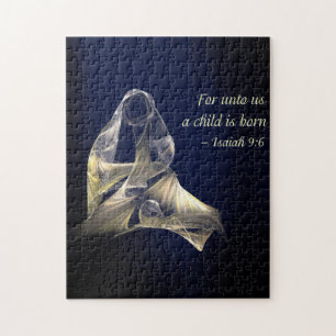 Christmas -  Mother and Child Jigsaw Puzzle